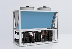 PHNIX空气能热泵-供暖、制冷、热水三联供模块机